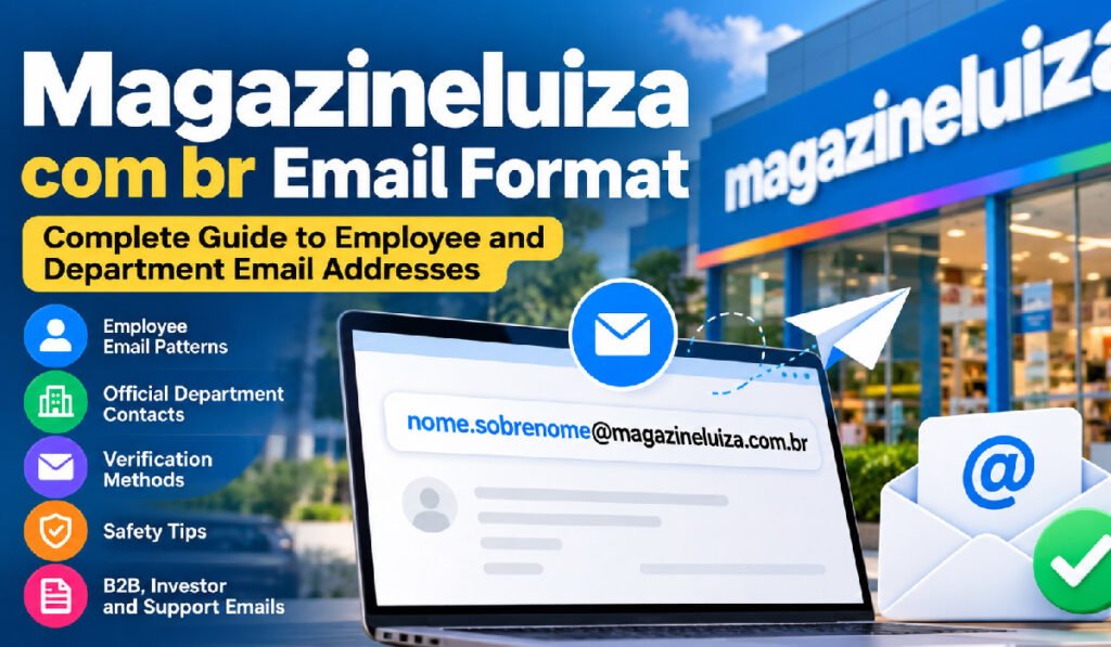 Magazineluiza com br Email Format