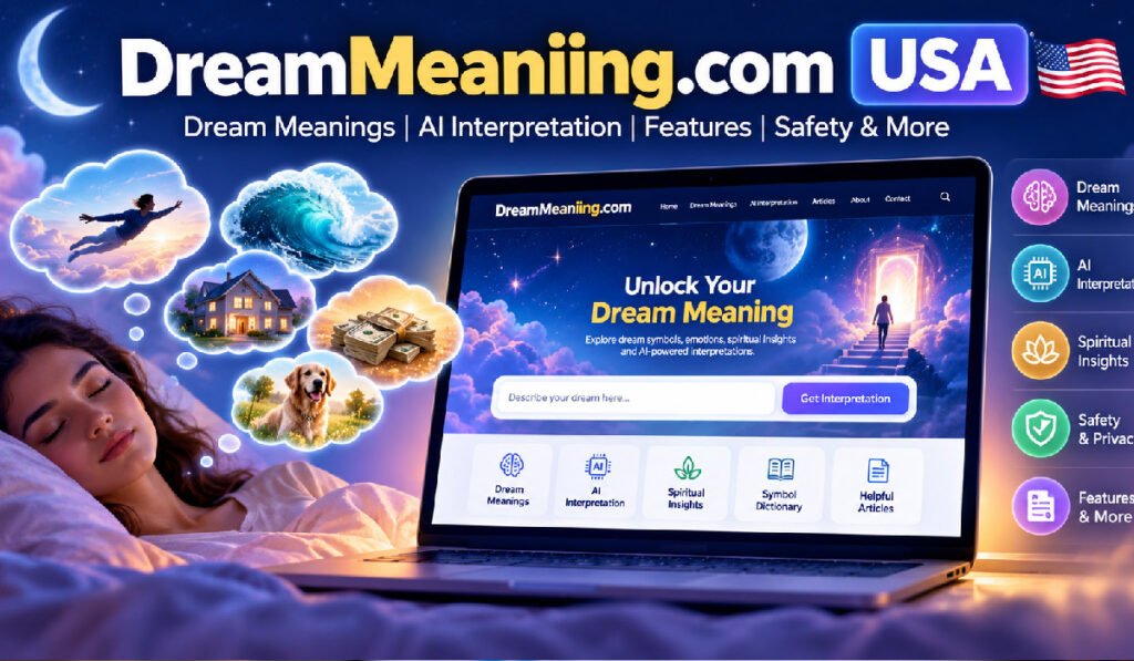 DreamMeaniing.com USA Guide: Dream Meanings, AI Tool, Safety, and More DreamMeaniing.com USA