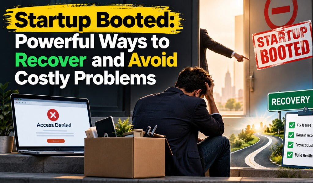 Startup Booted: Powerful Ways to Recover and Avoid Costly Problems Startup Booted